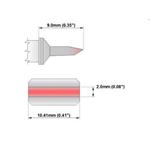 Kleštový pár - čepel 10.41mm (0.41") dlouhý - 420°C - 475°C - M80TZ100