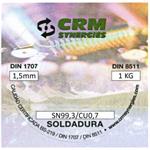 CRM trubičkový cín SN99,3CU0,7 (1,5 mm, 1 kg)
