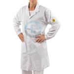 ESD laboratorní plášť FLEX, bílý XL