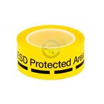 ESD podlahová páska “ESD PROTECTED AREA” 50mm x60m ENG