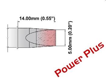 Sekáček Extra Velký 5.0mm (0.20"), Power Plus - 32