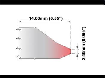 Odpájecí hrot - vnitřní průměr 2.40mm - 325°C - 35