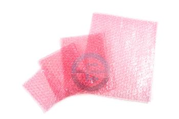 Růžový bublinkový sáček 400x700mm + 100 lap