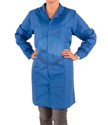ESD laboratorní plášť FLEX, modrý 4XL
