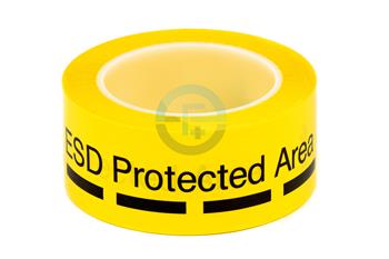 ESD podlahová páska “ESD PROTECTED AREA” 50mm x60