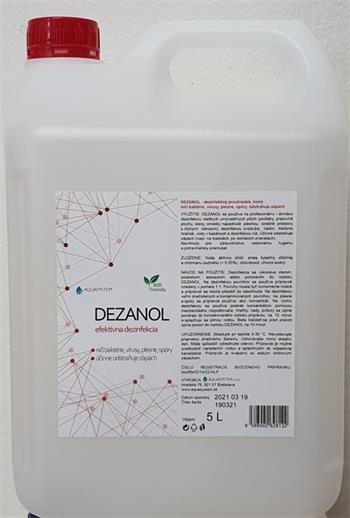 Dezanol - dezinfekční prostředek 5 L 