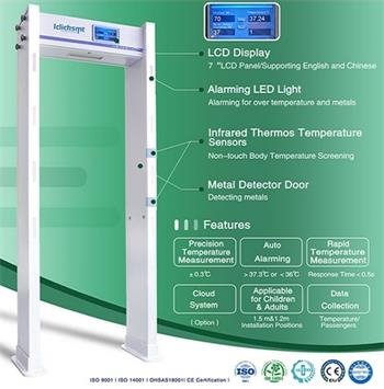 Brána s automatickým měřením tělesné teploty 1SC 3