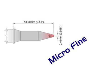 Sekáček 30° 0.4mm (0.016") - 325°C - 358°C - M6CH0